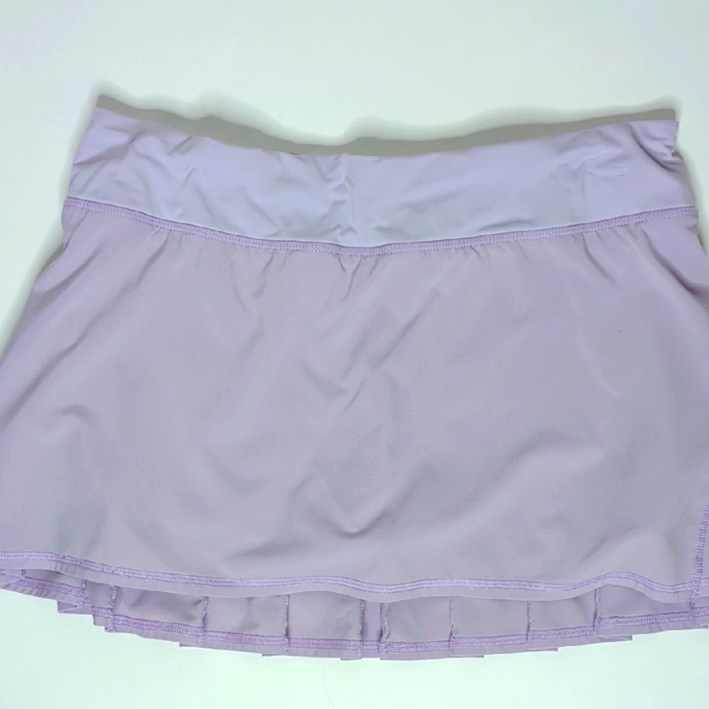 Lululemon Pace Setter Regular Skirt Skort Pretty Purple In Size 8
